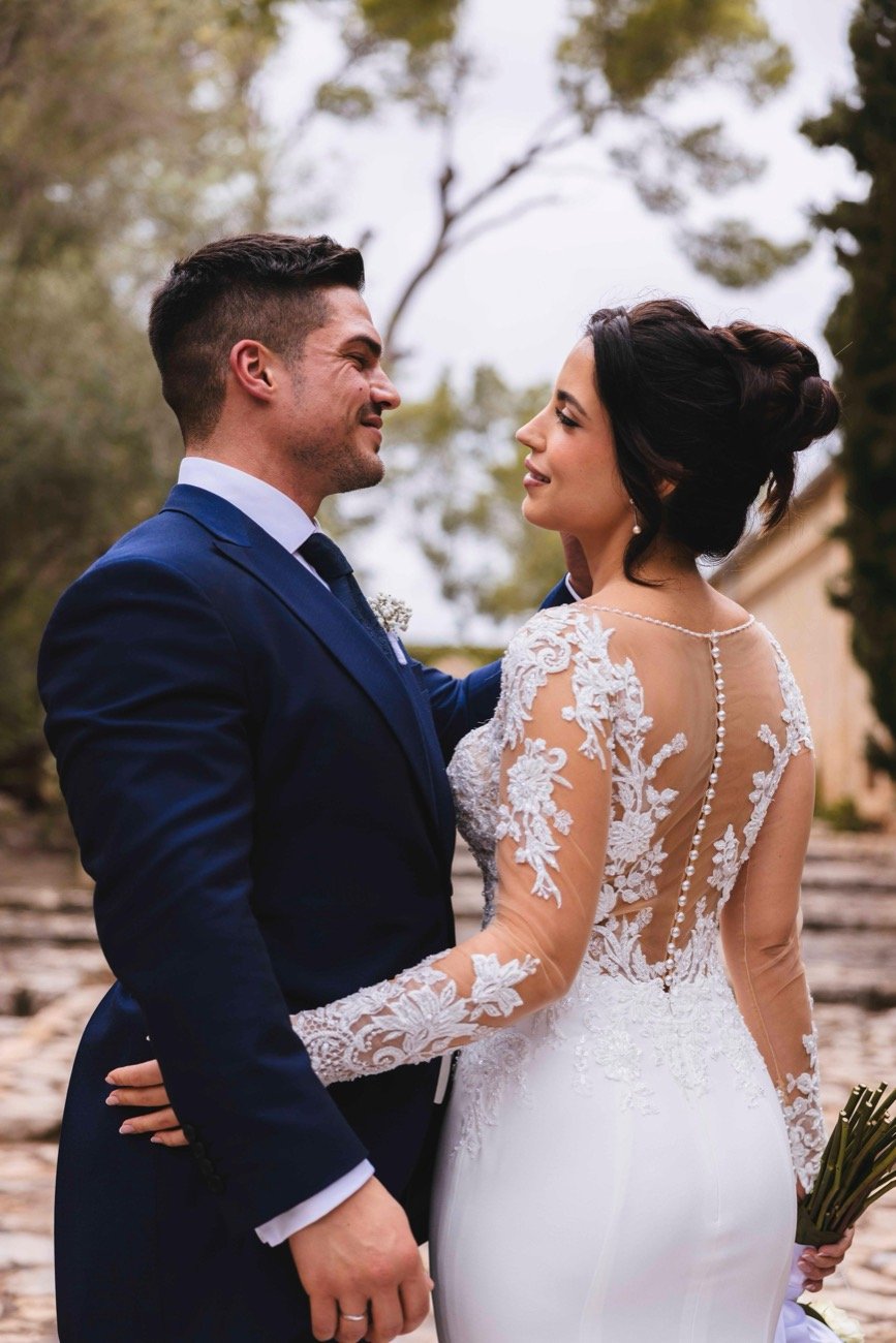 Peinado recogido de novia